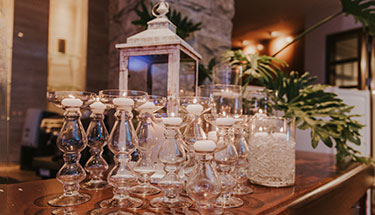 Sttylish wedding decor for hire